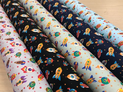 100 printed cotton fabric - 100%,